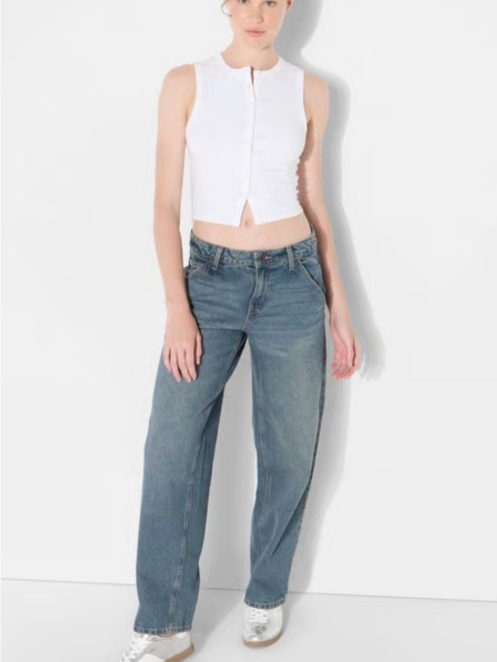 Women's 90's Mid-Rise Relaxed Straight Jeans Wild Fable Medium Wash size 14 NWT